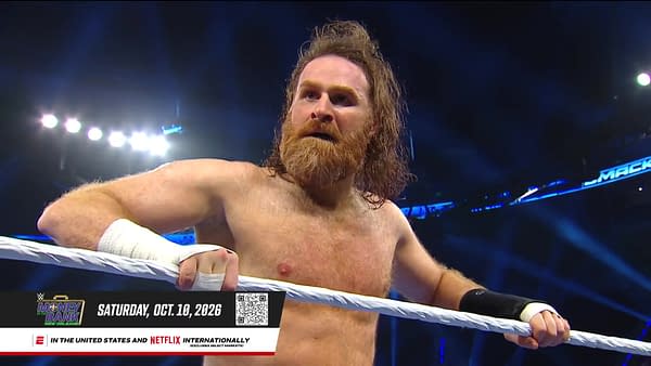 Sami Zayn wrestles CM Punk for the WWE Championship on WWE SmackDown