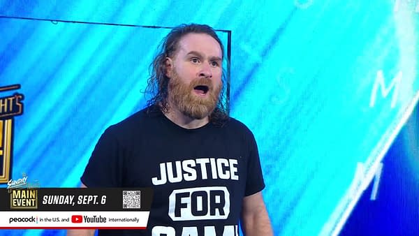 Sami Zayn appears on WWE SmackDown