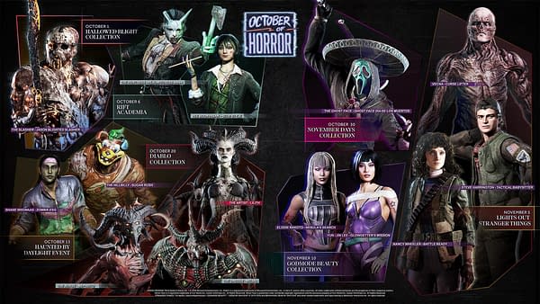 Dead by Daylight Reveals Massive October 2026 Halloween Content