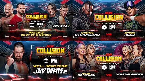 AEW Collision Preview: FTR Stop the Bleeding, Jay White Speaks