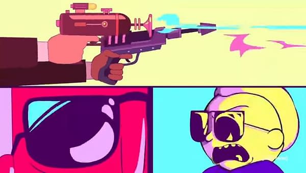 Rick and Morty Go 'Pulp Fiction' in New Run the Jewels/Adult Swim Video