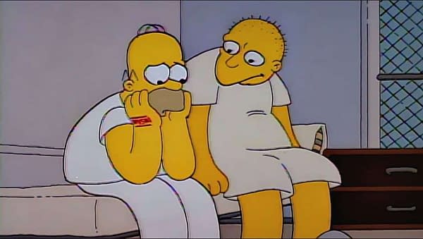 Simpsons - Star Raving Dad - Homer - Michael Jackson