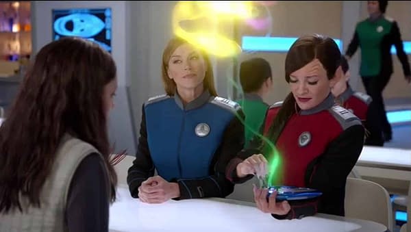 The Orville - Aily Kei, Adrienne Palicki and Jessica Szohr s02e10
