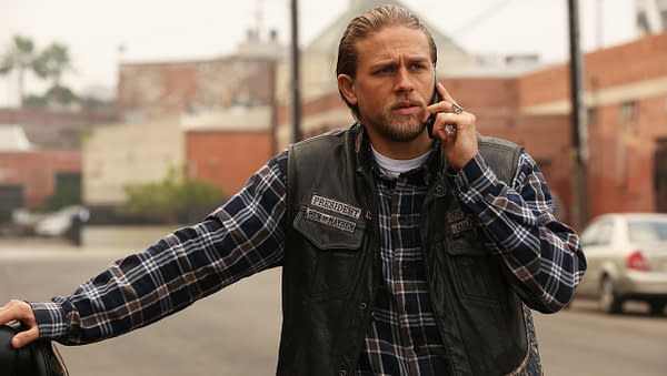 SONS OF ANARCHY -- "Red Rose" -- Episode 712 -- Airs Tuesday, December 2, 10:00 pm e/p) -- Pictured: Charlie Hunnam as Jax Teller. CR: Byron Cohen/FX