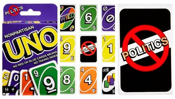Mattel Releases A "Nonpartisan Uno" To Avoid Politics