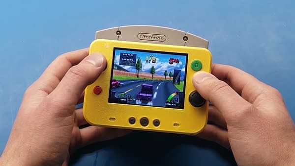 Can this truly be an N64 mod without there being weird shapes everywhere for your hands? Courtesy of GmanModz.