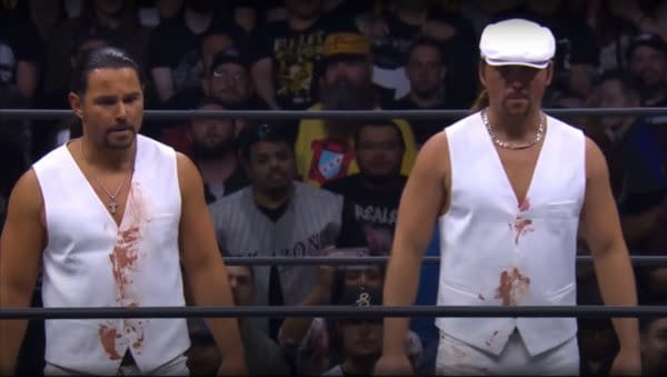 The Young Bucks, Nicholas and Matthew Jackson, appear on AEW Rampage