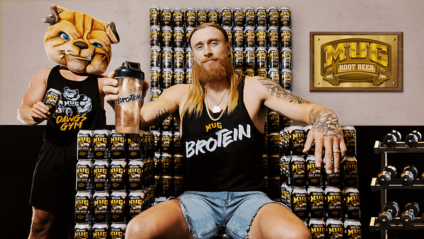 MUG Root Beer Teams With George Kittle For The New MUG Brotein