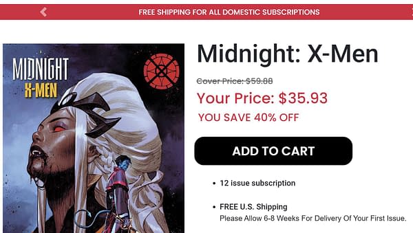 Jonathan Hickman's Midnight: X-Men Will Be (At Least) 12 Issues Long