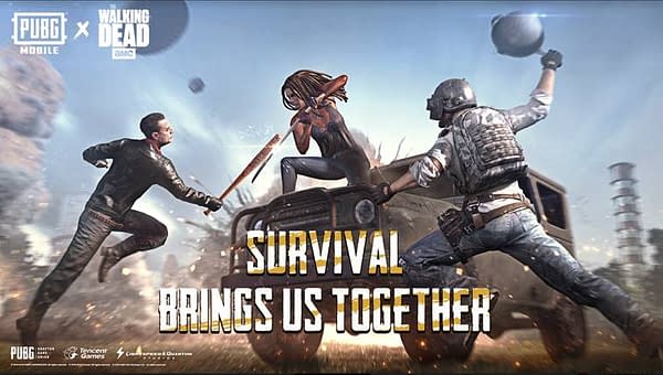 "PUBG Mobile" Receives Negan &#038; Michonne From "The Walking Dead"