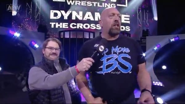 Paul Wight appears on AEW Dynamite and drops a major scoop.