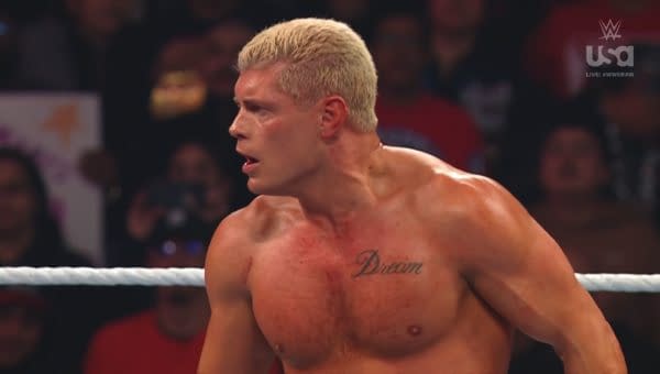 Cody Rhodes is a victim of Bloodline interference on WWE Raw