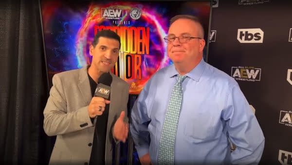 Alex Abrahantes and Kevin Kelly promote AEW Forbidden Door 2022