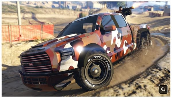 GTA Online Adds Target Assault Races and Vapid Caracara in Latest Patch