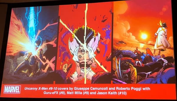 Uncanny X-Men #8-10 Covers Shown Off at NYCC &#8211; a New Fall of The Mutants?