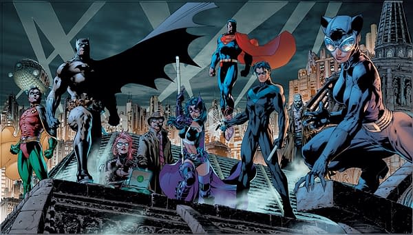 Batman Hush Jim Lee Art