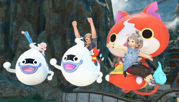 Get your Yo-Kai Watch mount in Final Fantasy XIV Online while you can, courtesy of Square Enix.