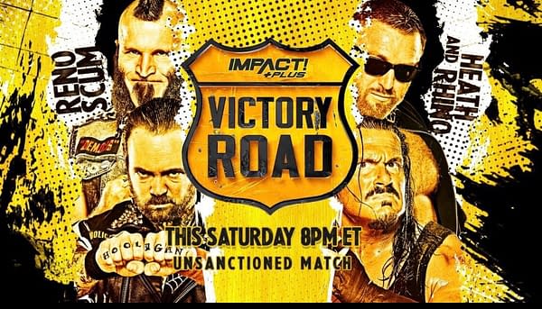Rhino teams with Heath to take on Reno Scum at Impact Wrestling Victory Road