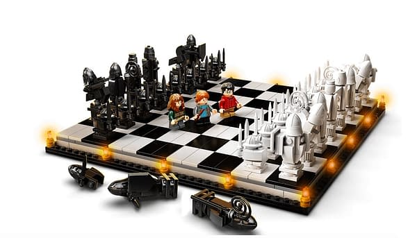 Harry Potter Wizard's Chess Comes To LEGO With New Anniversary Set