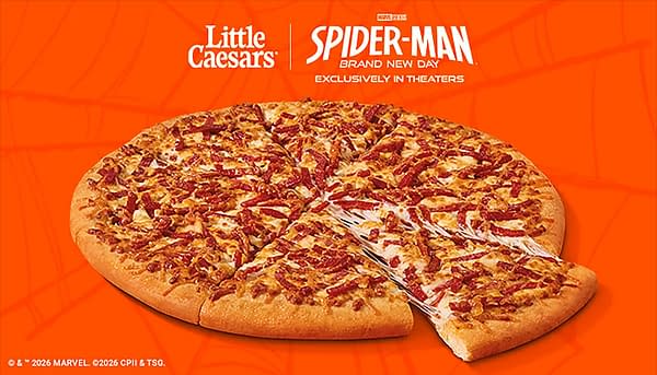 Little Caesars Gave Fans a Spider-Man Experience With a New Pizza