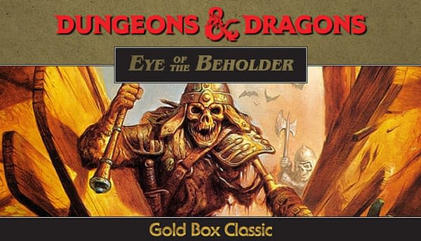 Artwork for the Dungeons & Dragons PC title Eye Of The Beholder, courtesy of SNEG.