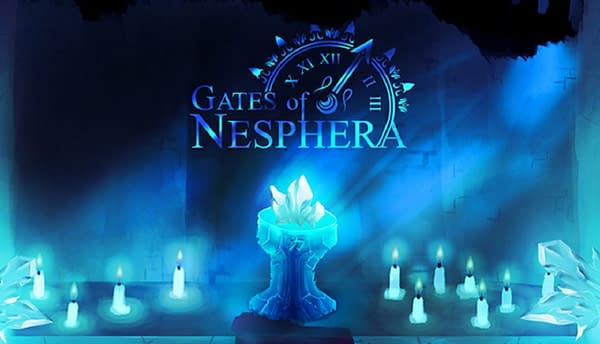 Promo art for Gates Of Nesphera VR, courtesy of Clever Name Studio.