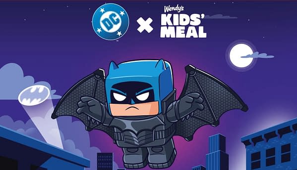 DC Comics Lands at Wendy's with New Heroic Kids' Meal Toys