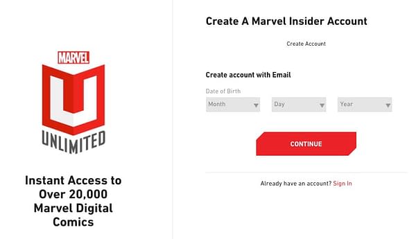 Marvel's Website Breaks Up with Facebook, Plans to Dump Google Soon