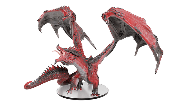 WizKids Reveals New Dungeons & Dragons Adult Red Dragon Tyrant