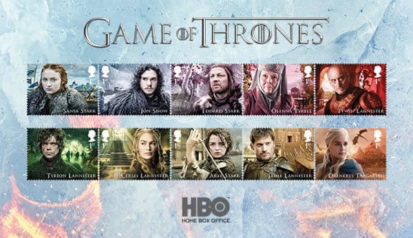 Winter is Coming to Royal Mail with Game of Thrones Postage Stamps