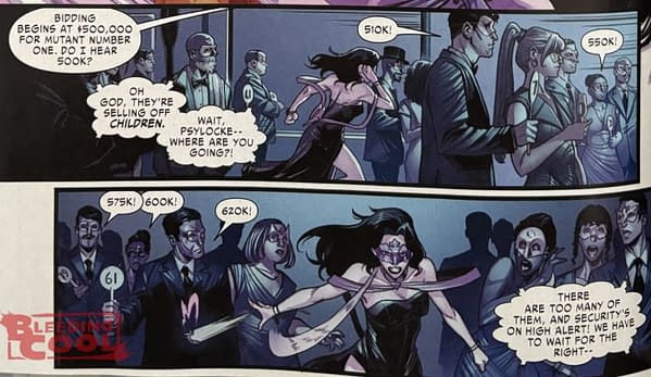 Psylocke #1 Spoilers For Tomorrow