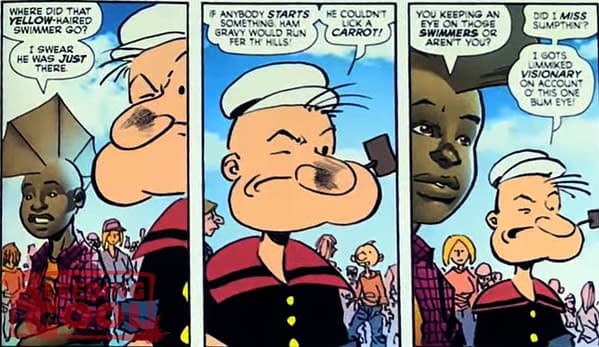 Popeye And Dagwood Join Mickey Mouse In Savage Dragon #278