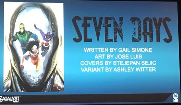 Gail Simone's Seven Days Moved to October at Diamond Retailer Summit