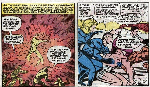 Swipe File: Fantastic Four Annual 4 Vs Giant-Size Avengers 1