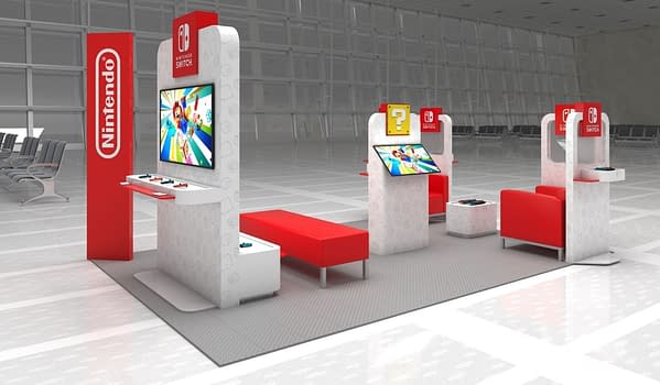 Nintendo Is Launching Airport Switch Gaming Lounges