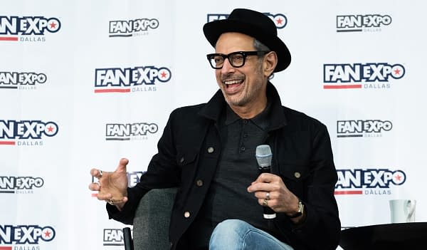 Fan Expo sent us this photo of Jeff Goldblum to accompany the Wizard World press release for some reason, and we figured, hell, why not?