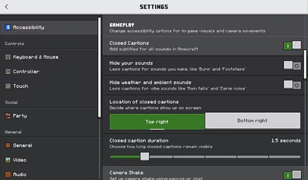 Minecraft Adds Closed Captioning To The Bedrock Edition