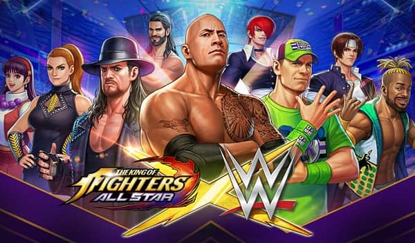 WWE invades King Of Fighters Allstar, courtesy of Netmarble.