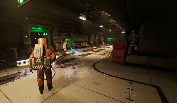 Clean Up Galactic Messes With The Sci-Fi Simulator Cleaner Company
