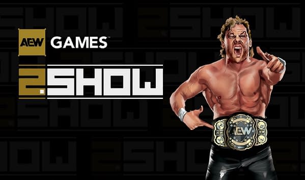 Episode three of 2.Show had a lot of promise but not much content. Courtesy of AEW Games.