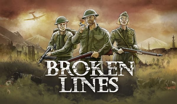 Promo art for Broken Lines, courtesy of Blowfish Studios.