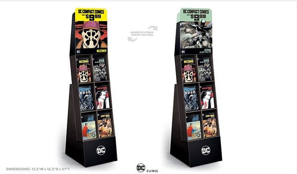 DC Comics Offers Retailers A DC Compact Comics Display