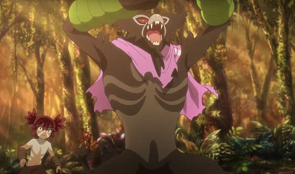 Zarude in Pokémon the Movie: Secrets of the Jungle. Credit: The Pokémon Company International