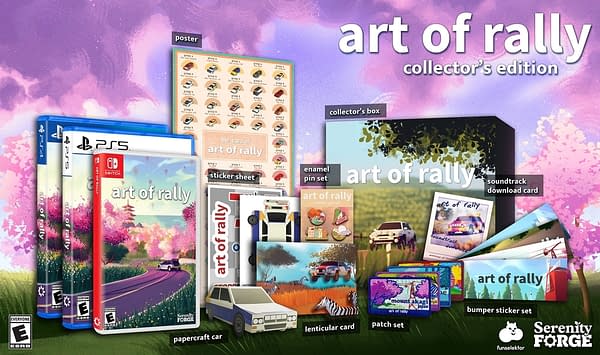 Art Of Rally Will Be Getting A Physical Release This September