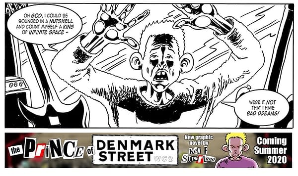 The 1970s Punk London Hamlet Graphic Novel, Created During Lockdown