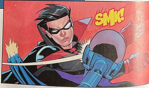 Damian Wayne Recreates Classic Batman Robin Meme (Spoilers)