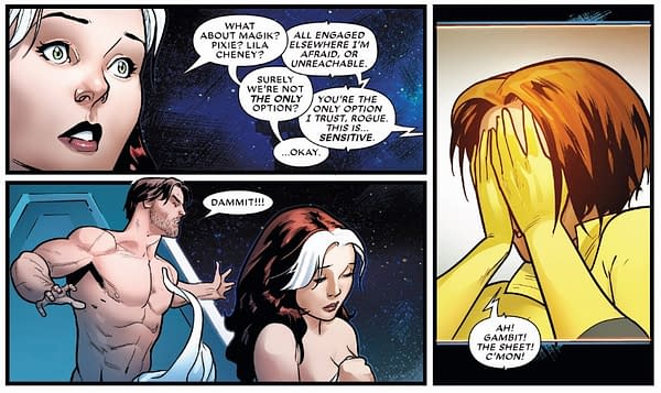 X-ual Healing: Gambit Bares All in Mr. and Mrs. X #1