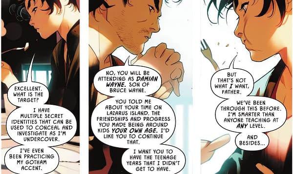 Things You Really Shouldn;t Say To Damian Wayne About Talia Al Ghul