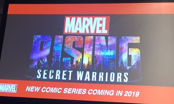 Marvel Launches Marvel Rising: Secret Warriors Comic in 2019