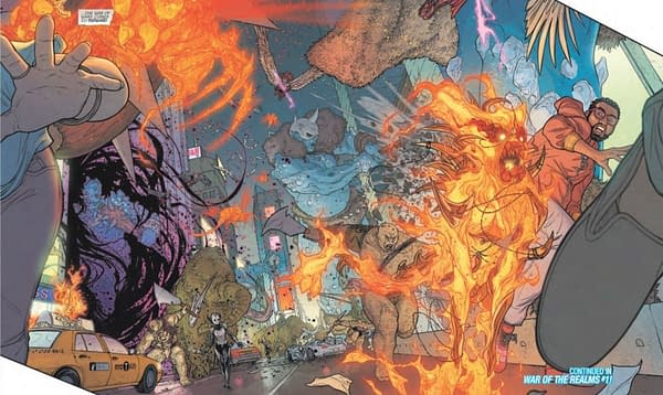 Lots of Artwork From War Of The Realms #5 and All the Spin-Offs&#8230;